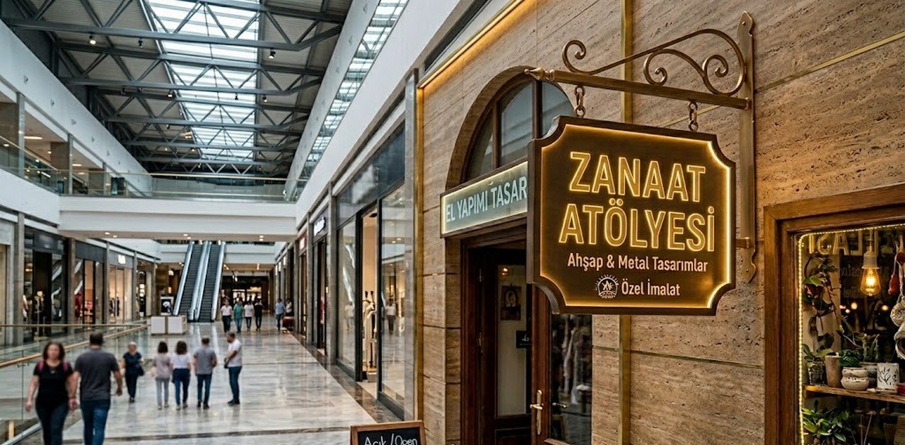 Antalya Mağaza Tabelası